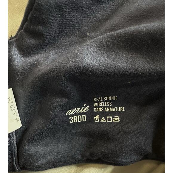 NWT Aerie Real Sunnie Wireless Push Up Blossom Lace Bra 38DD - Picture 7 of 7